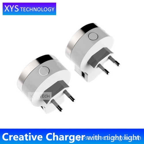 2016 New Product DIY Creative Small Bulb Design USB Travel Charger, QC2.0 Fast Charge Lamp Bulb Night Light USB Travel Charger/